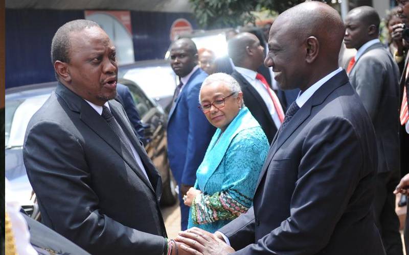 The world is watching keenly Uhuru, Ruto’s political paths
