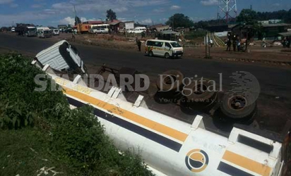 Three die while siphoning fuel along Eldoret-Webuye highway