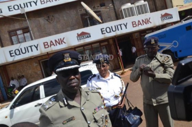 Three robbers steal Sh30.9 million from Equity Bank