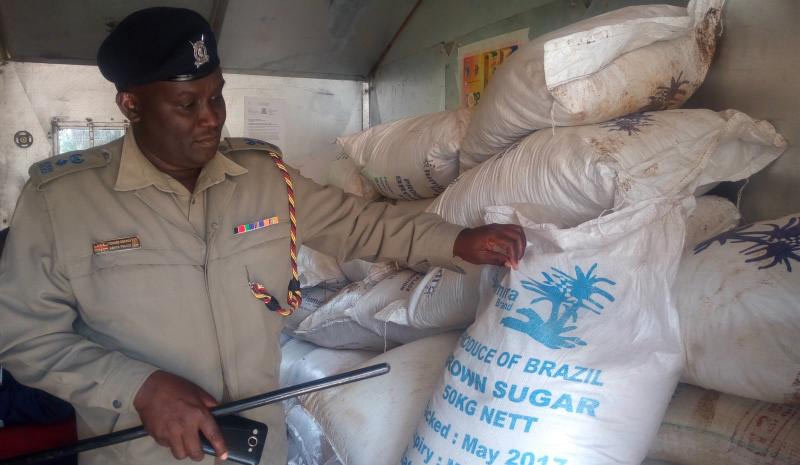 57 bags of illegal sugar seized by police 