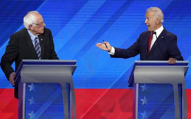 Biden attacks Warren, Sanders over cost of healthcare plans in Democratic debate