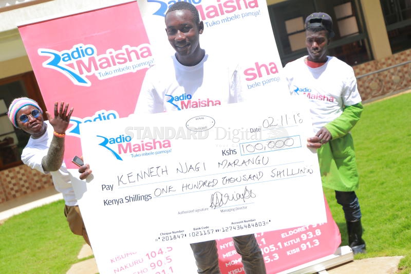 College student wins ‘Radio Maisha’ promotion