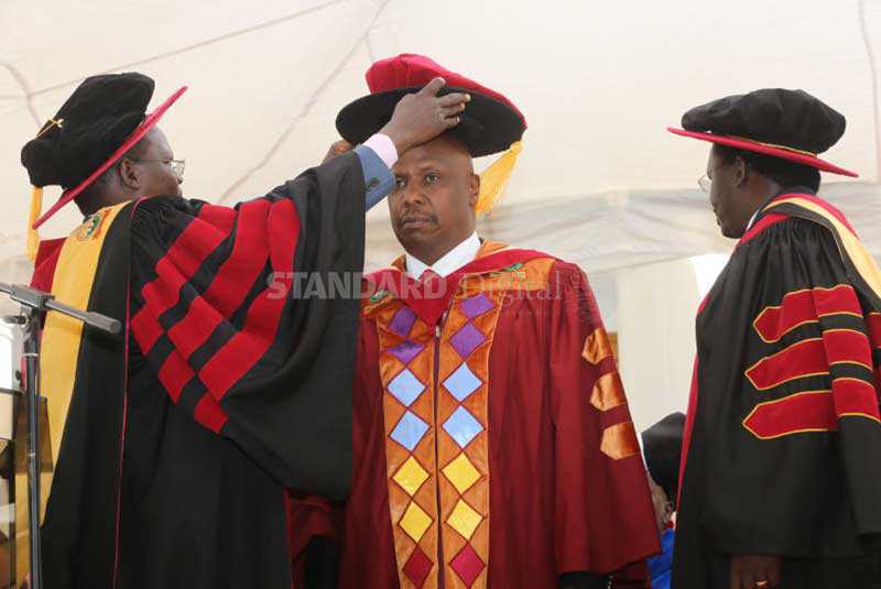 Education is not merely a job ticket, says Gideon Moi