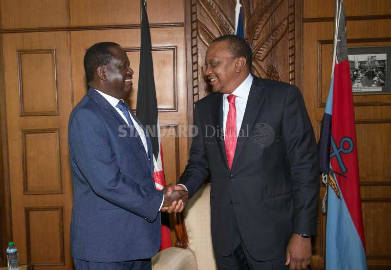 Handshake divides Central Kenya leaders