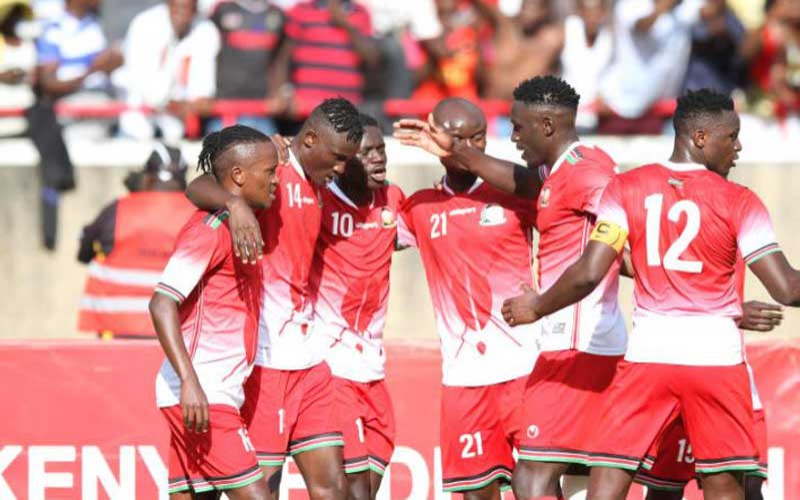 Harambee Stars drops one spot in latest FIFA rankings