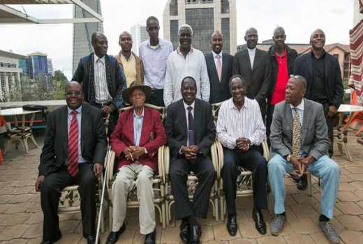 Here are the football legends who might benefit from Raila’s promise