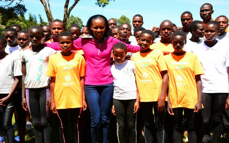 How Janeth Jepkosgei is giving back to community