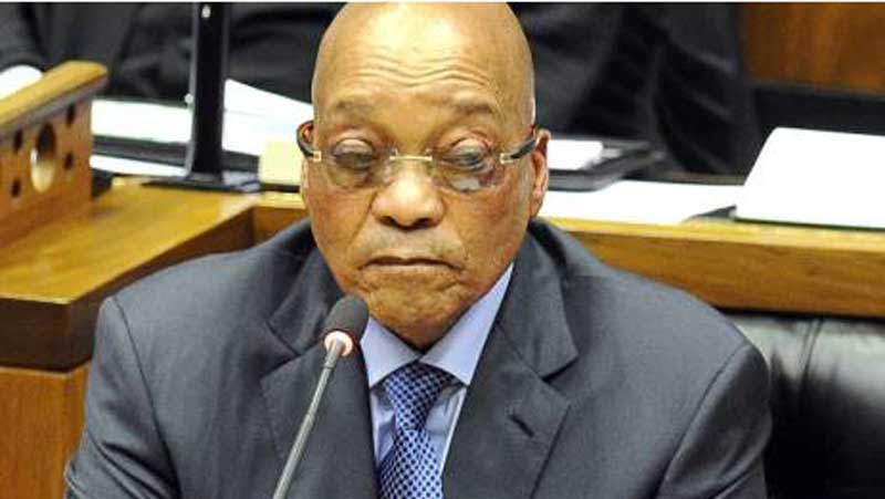 Jacob Zuma appears in court on corruption charges 