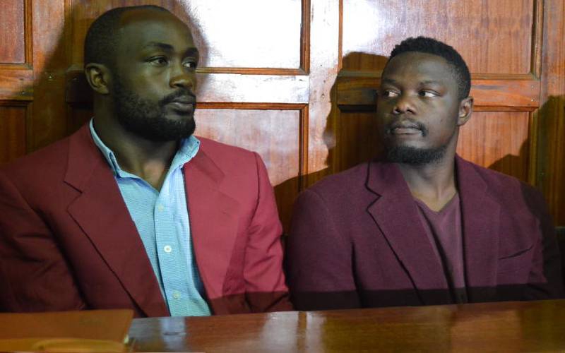 Lawyer pleads with judge to give Olaba, Wanyama lenient sentence