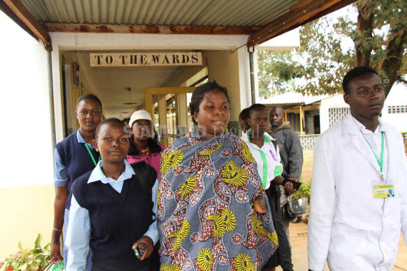 Migori woman whose hand was chopped off by husband discharged