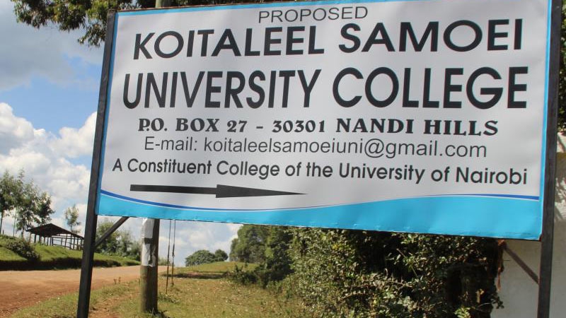Plan on course for Koitalel University