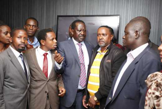 Raila meets Nairobi business community