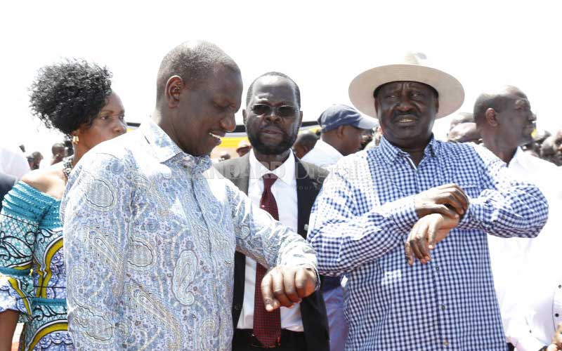 Ruto-Raila feuds do not help Kenyans, it is time they ended