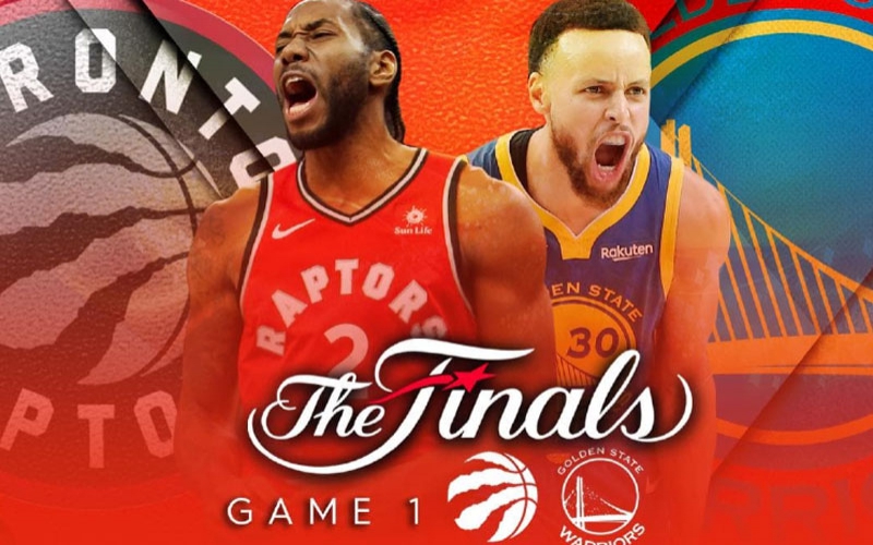 Toronto Raptors defeat Golden State in NBA Finals opener