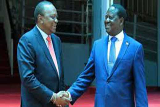 Uhuru and Raila handshake a superficial act