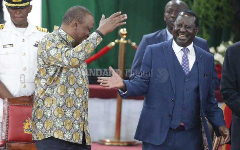 Uhuru, Raila handshake best thing to ever happen