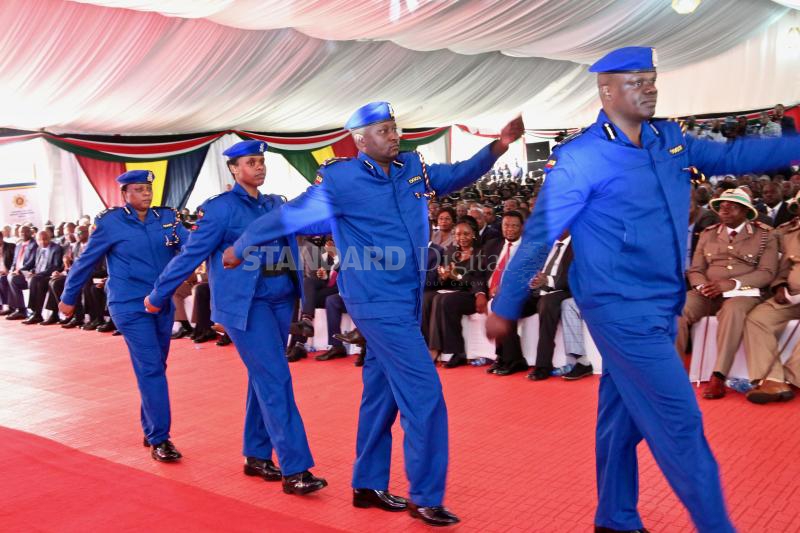 Uhuru unveils new command line in police reforms