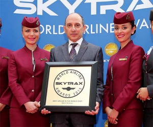 Trio of awards for Qatar Airways at the Business Traveller Awards 2015 