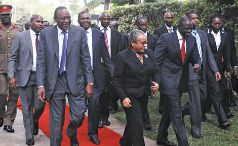 God has never abandoned Kenya, says Uhuru