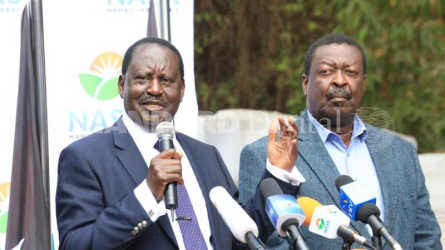 Uhuru must quit presidential race, says Raila