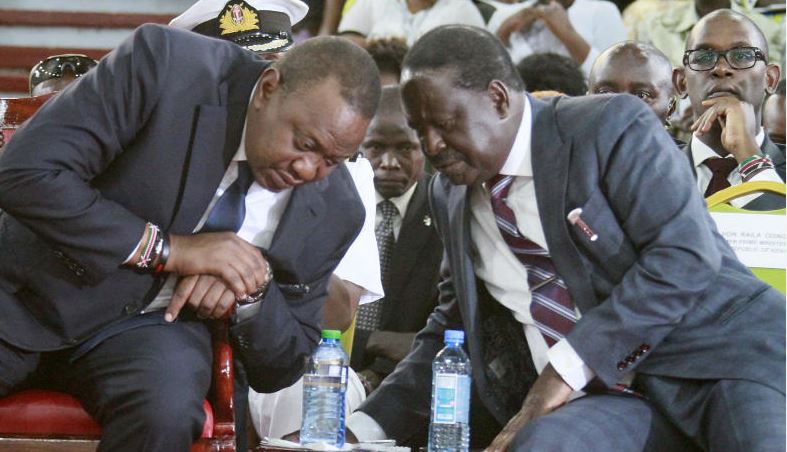 Uhuru, Raila hasten talks of government of National Unity