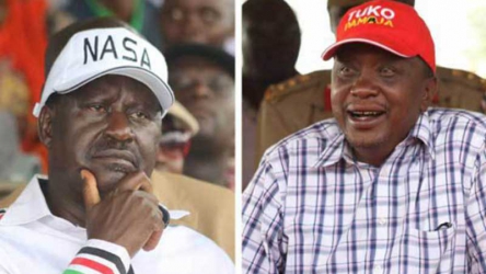 Uhuru, Raila woo swing vote
