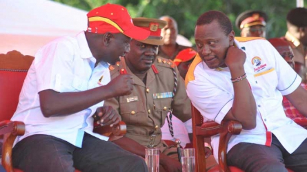 UhuRuto heckled in Kilifi over maize meal