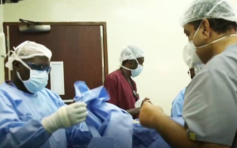 VIDEO: How penile implant surgery was done