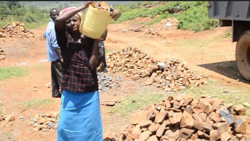 Strength of a woman: Loving wife turns to hard labour for hubby cancer treatment