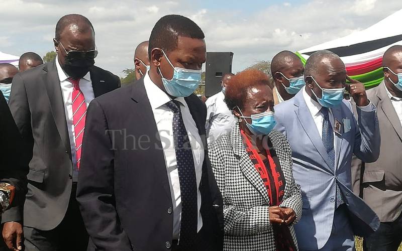 Kalembe Ndile's burial at Mbui Nzau, Makueni county ...