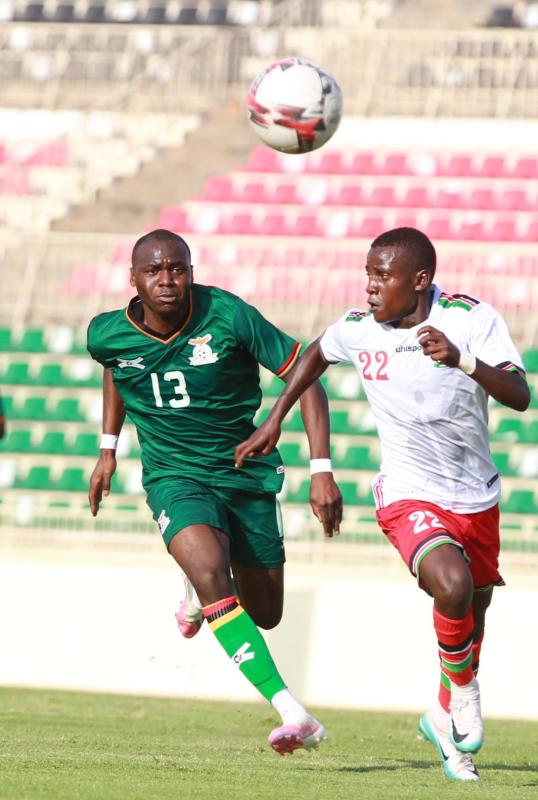 PHOTOS: Harambee Stars beat former AFCON champions Zambia