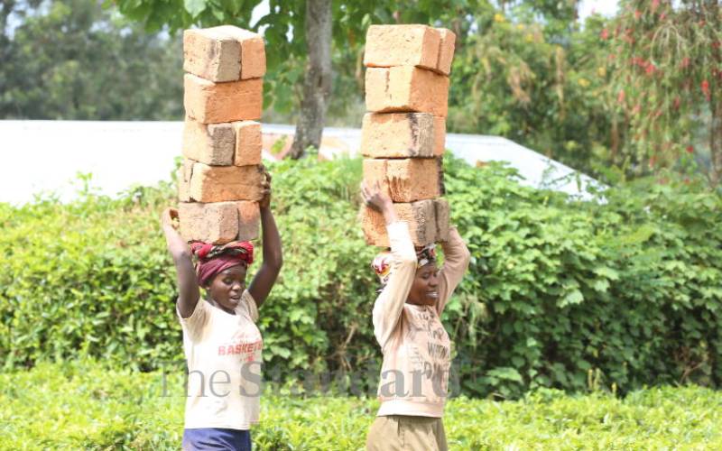 Women beating stereotypes one brick at a time