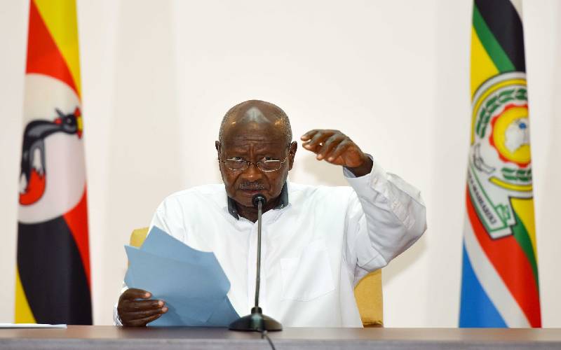 Museveni says Uganda will reopen schools and economy in January 2022