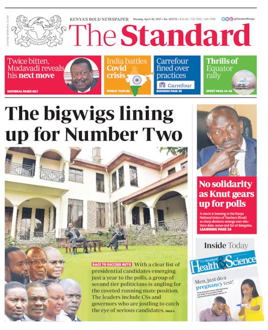 The Standard Breaking News, Kenya News, World News and Videos