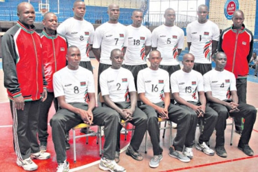 20 players selected for the men’s senior Kenya volley ball national team camp