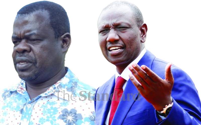 Omtatah wants Ruto to resign, seek nomination to contest for presidency