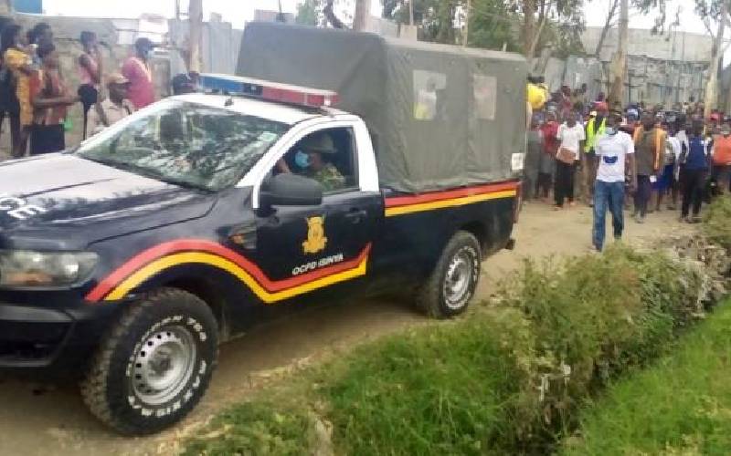 Body of a girl found dumped in a thicket in Kitengela