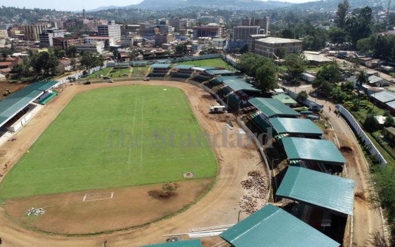 Gusii Stadium, Kisii County.