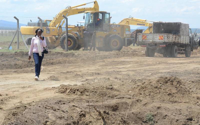 Construction works start on key road in Kakamega