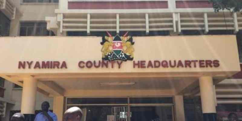 County workers vandalise office door, urinate in turns at entrance