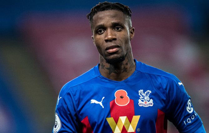 Crystal Palace superstar Wilfried Zaha tests positive for COVID-19