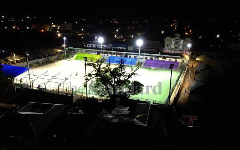 Kongowea Stadium, Mombasa County. 
