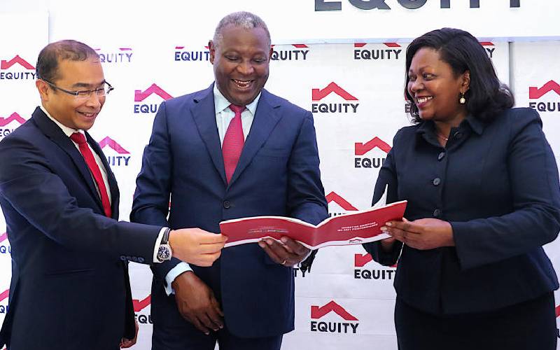 Equity’s profit jumps by 79pc to Sh27b on reduced bad loans