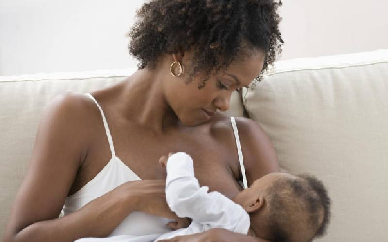 Exclusive breastfeeding in first six months is good for children