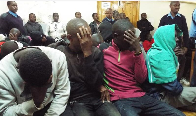 Fake KDF recruits arrested at army base