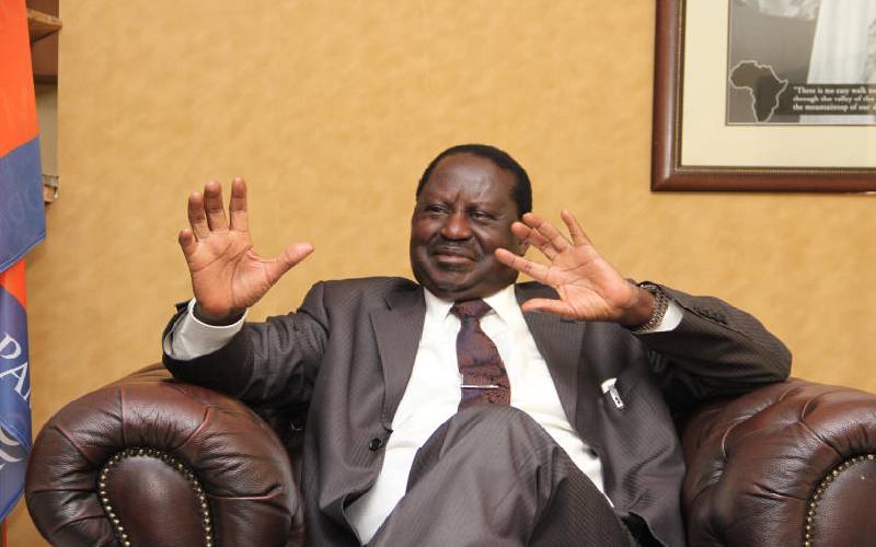 Family reveals why Raila will not be coming home soon
