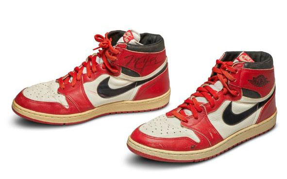 Game-worn Air Jordan sneakers sell for record-breaking Sh59 million