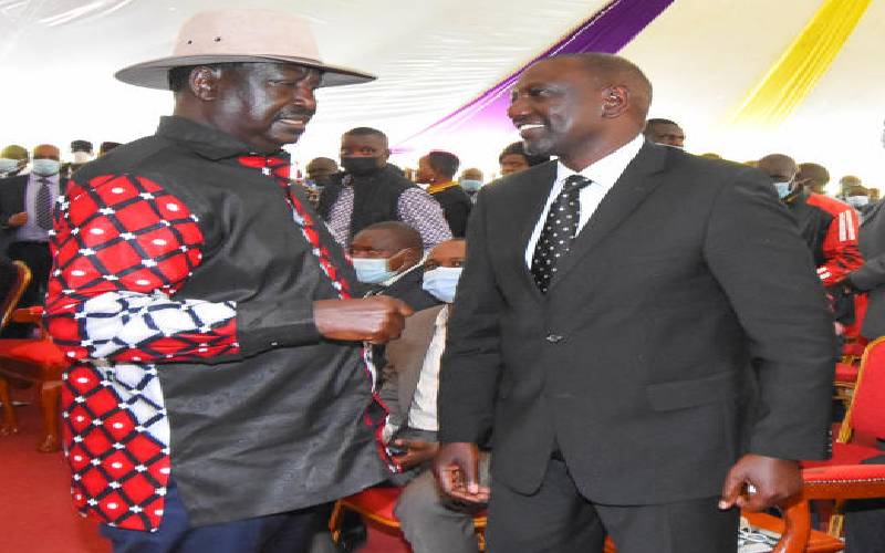 High octane politics at burial as Ruto and Raila allies fight