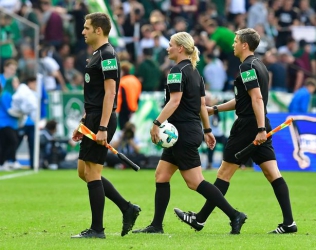 History made as first woman referees in a major European league