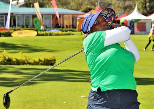 Home golfer Nancy Kariuki shines at Lady captain tournament